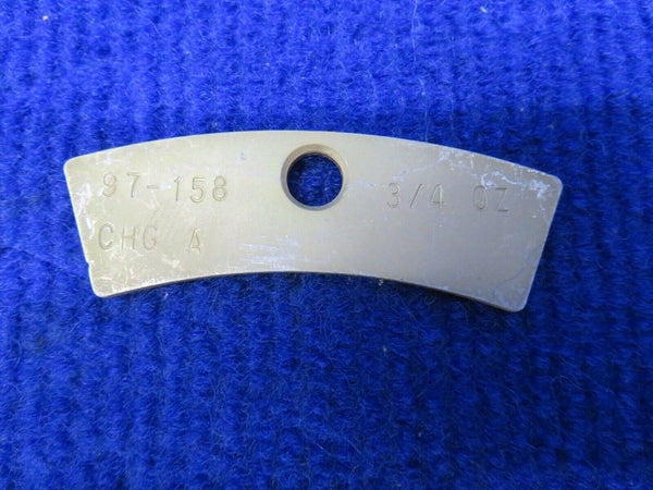 Cessna Weight 3/4 oz. P/N 97-158 NOS w/ 8130 (0522-64)