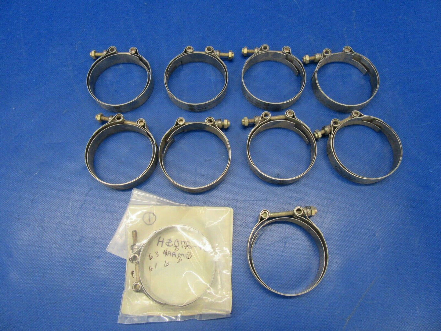 NuCo Clamps  P/N 1184-270SH LOT OF 10 NOS (0419-56)