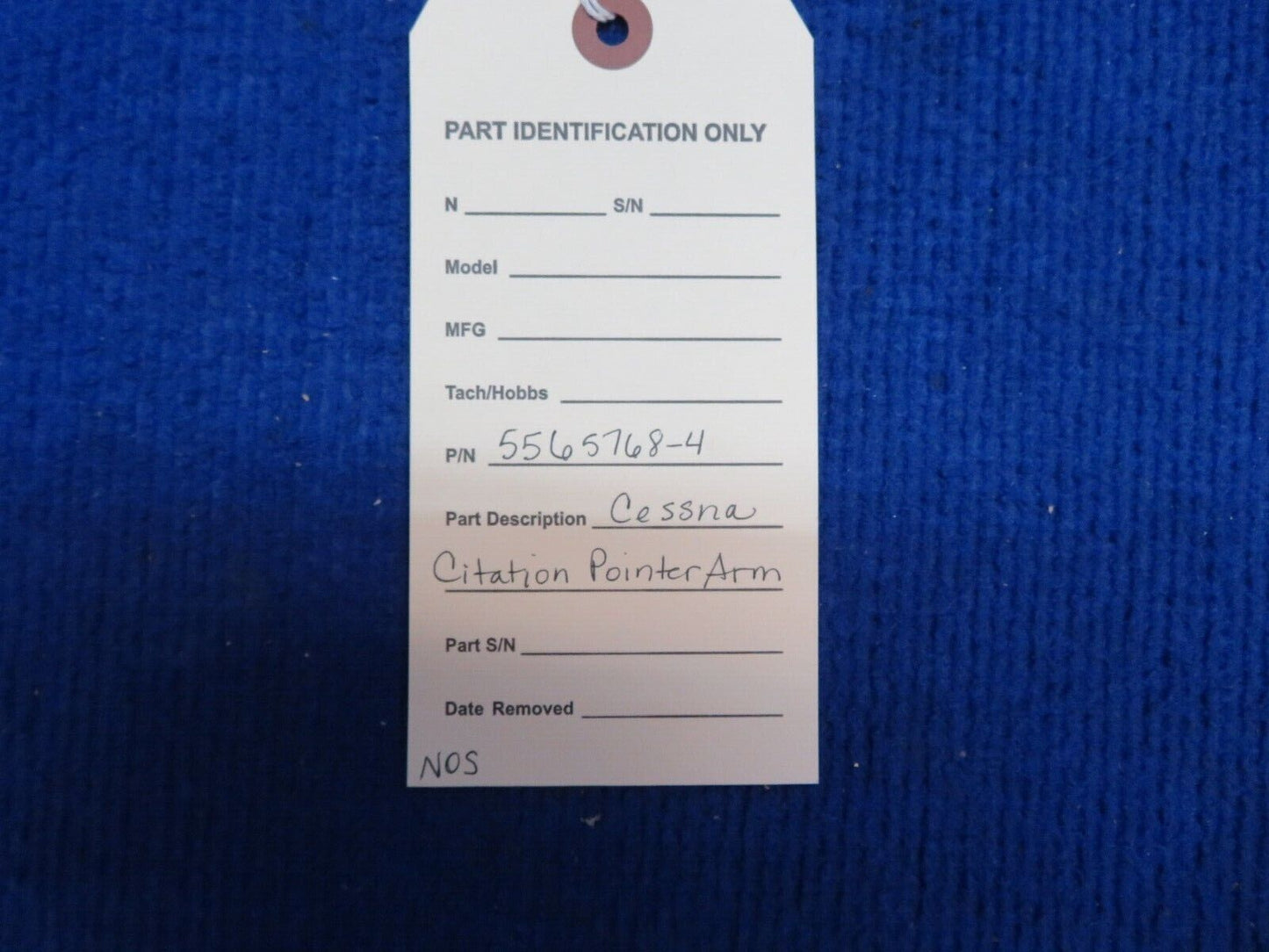 Cessna Citation Pointer Arm P/N 5565768-4 NOS (0922-514)