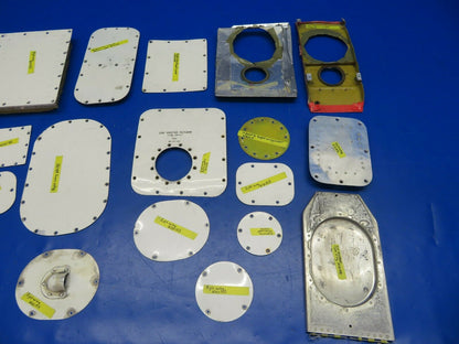 1962 Beech Baron 95-A55 Inspection Panels RH Wing 1 LOT (0420-374)