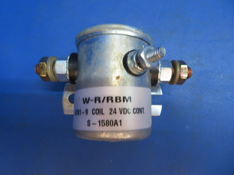 Cessna Solenoid 24 Volts P/N S-1580A1 NOS (1222-845)