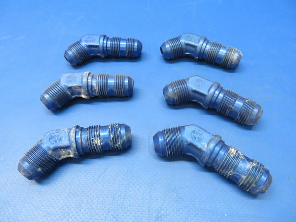 45 Degree Elbow P/N AN837-8D LOT OF 6 (1222-306)