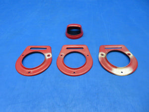 Piper PA-28R-180Air Vent Cup & Flanges Plastic P/N 65735-018 LOT OF 4 (1123-417)