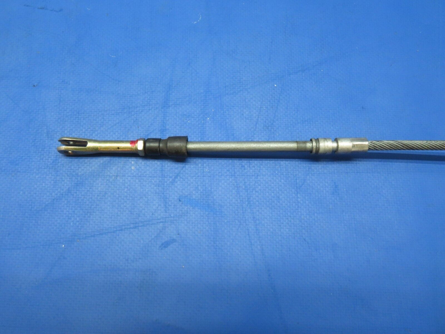Piper PA-28-236 Prop Governor Control Cable Assy 75-1/4" P/N 455-344 (0723-339)