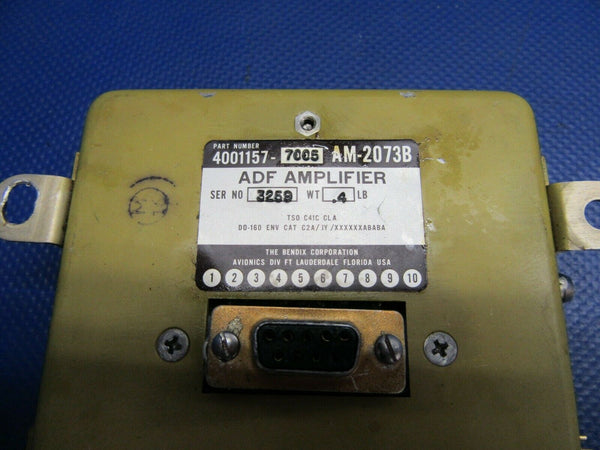Bendix AM-2073B ADF Amplifier P/N 4001157-7005 (0721-602)