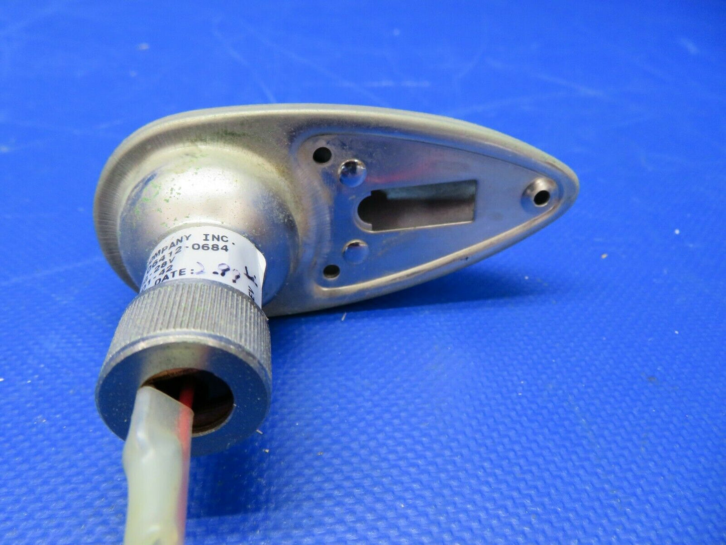 Cessna 170 Whelen Position Light 28V RH Green Lens P/N 01-0770001-42 (0721-879)