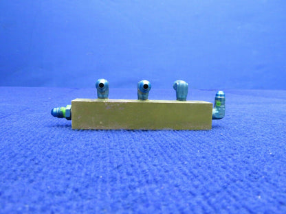Piper PA-28R-201T RH Hydraulic Manifold P/N 67521-00 (0222-665)