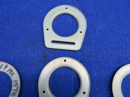 Piper Cover Assy Air Vent Flange LOT OF 7 P/N 65735-19 Blue Plastic (0222-620)