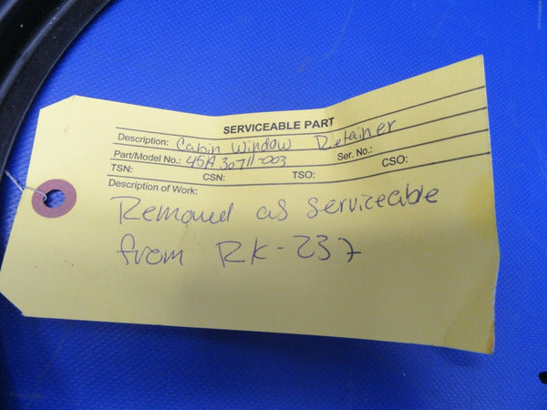 Beech 400 Retainer Cabin Window P/N 45A30711-003 (0419-424)