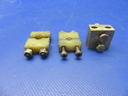 Cessna 182 Clamps / Brackets Cable Firewall LOT OF 3 (0721-442)