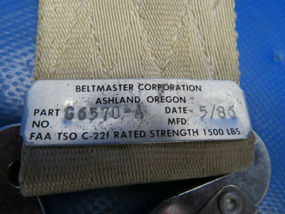 Beech Baron E-55 Lap Seat Belt P/N G6570A (0120-184)