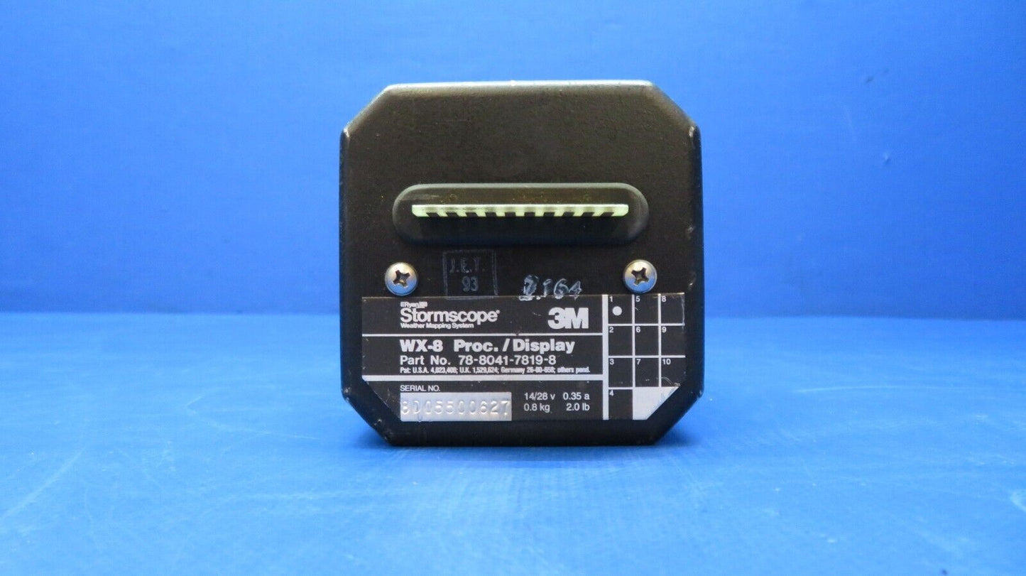 3M Stormscope WX-8 14/28V P/N 78-8041-7819-8 (0523-806)