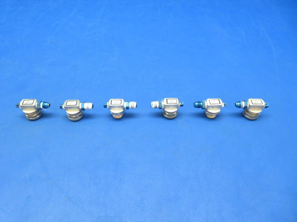 Cessna 310 / 310Q Oxygen Outlet Valve P/N C166006-0202 LOT OF 6 (0823-729)