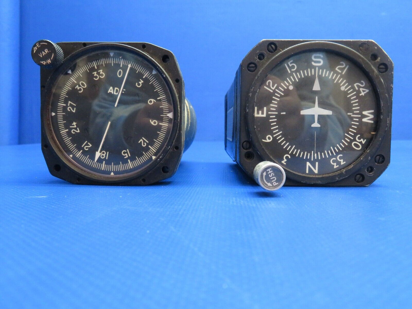 Aircraft Man Cave / Decoration Aircraft Instruments LOT OF 7 (1223-1129)