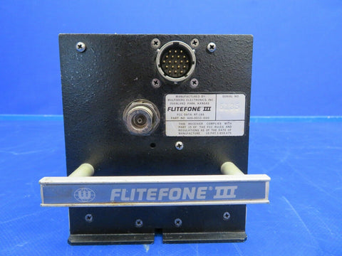 Wulfsberg Electronics Flitefone III RT-18A Receiver P/N 400-0033-000 (0720-456)