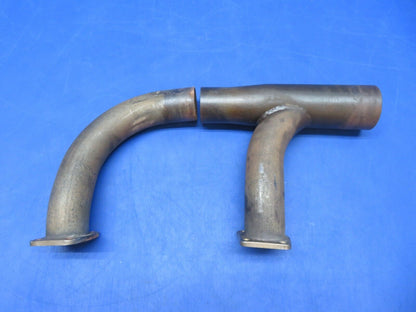 Beech 55 Baron Exhaust Stack LH FWD & Center P/N 96-950002-9 (1023-376)