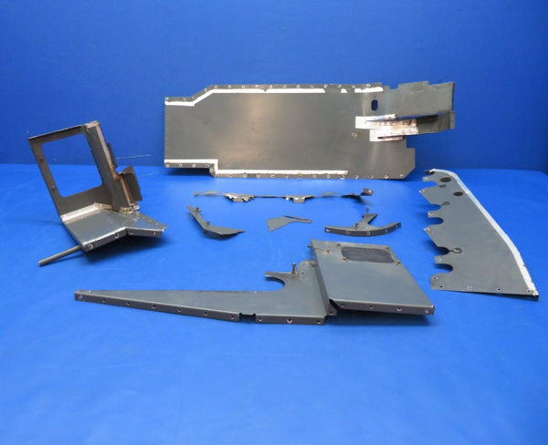 Piper 602P Aerostar RH Engine Baffle Assy Machen P/N C310-4 FOR PARTS (0623-602)