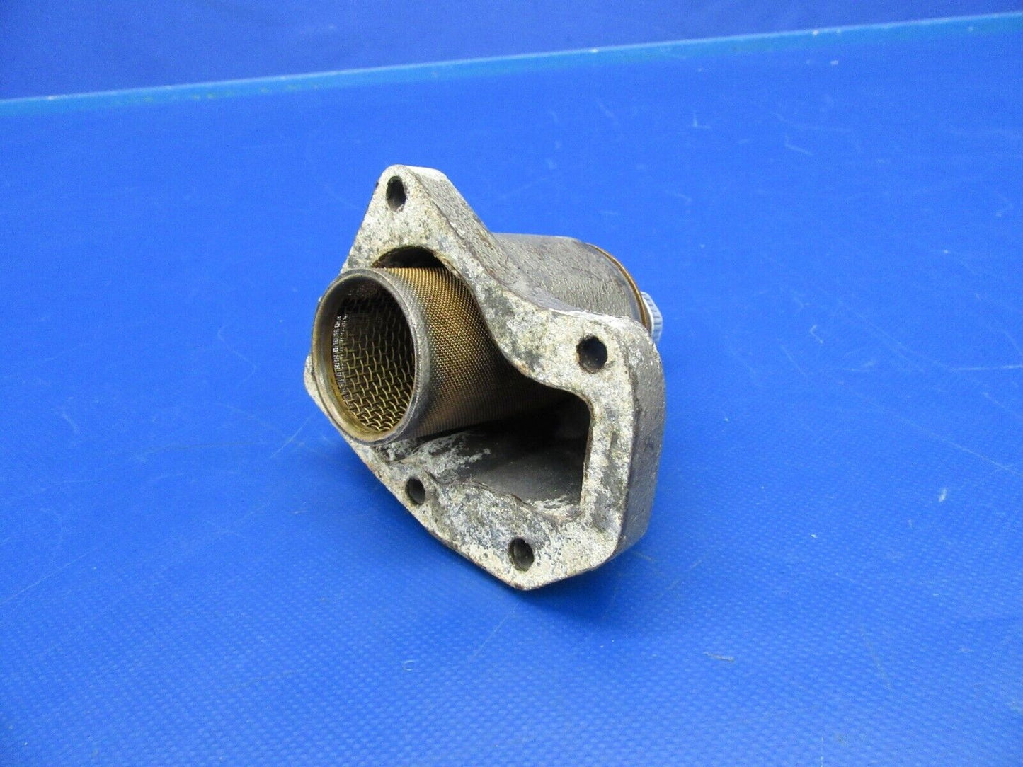 Continental E-185 / E-225 Oil Screen & Housing P/N 249849C 40660 (0519-303)
