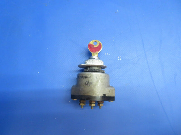 Brantly B2B Helicopter Bendix Ignition Switch w/ Key P/N 10-357290-1A (1022-782)