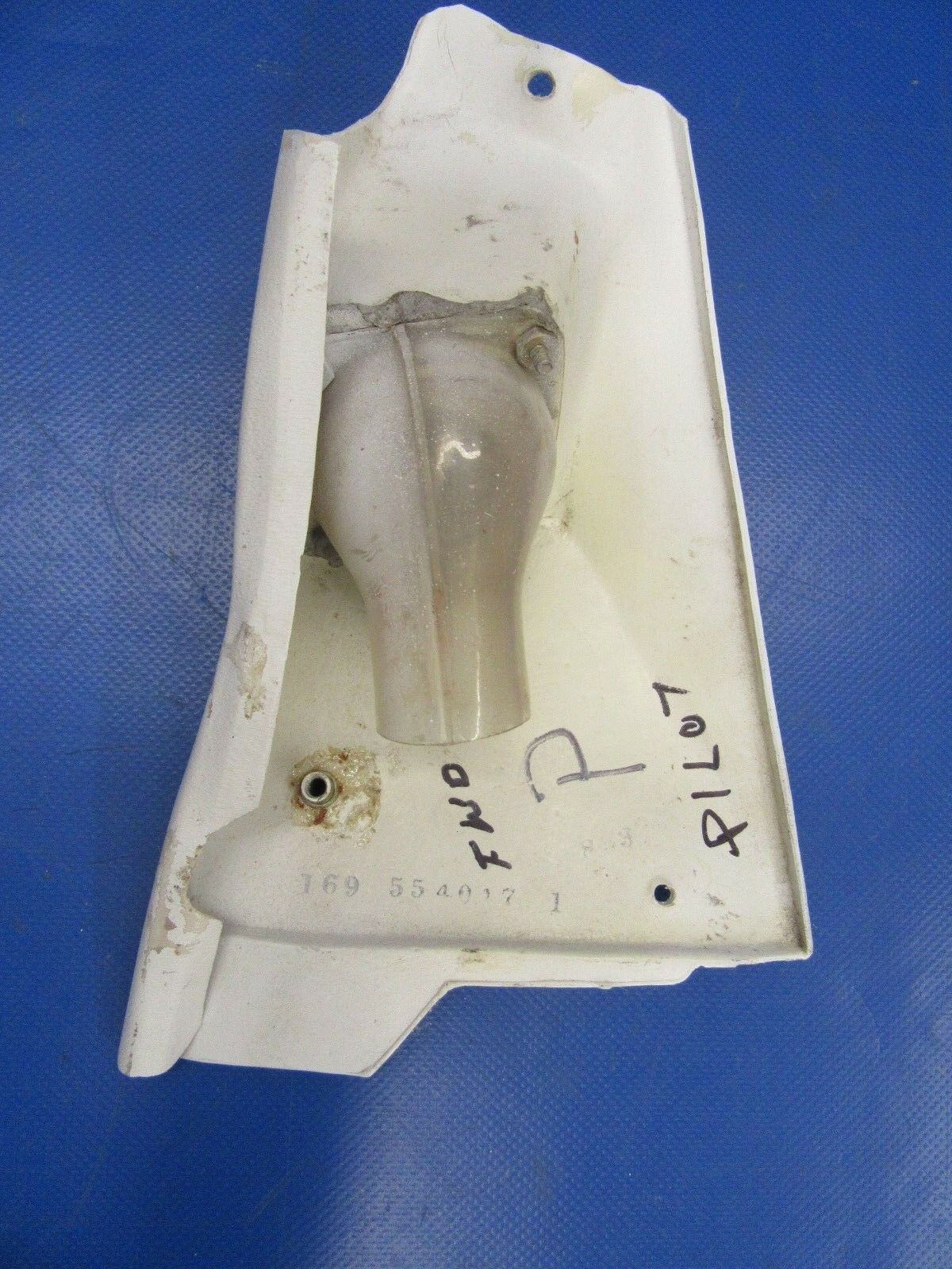 Beech B-24R Sierra Escutcheon Air Vent LH P/N 169-554017-1 (0718-12)