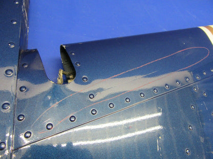 Beech B55 Baron Rudder Assembly w/ Trim Tab P/N 96-630000-606 (0321-234)