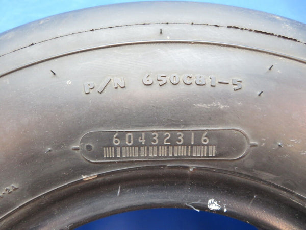 Goodyear Flight Special II 6.50 - 10 8 Ply Tire w/ Tube P/N 650C81-5 (0923-765)