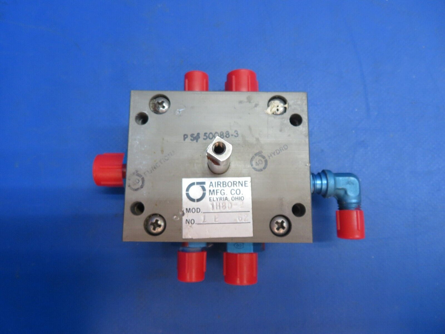 Piper PA-28-201T Dakota Airborne Fuel Selector Valve Assy P/N 1H80-2 (1222-705)