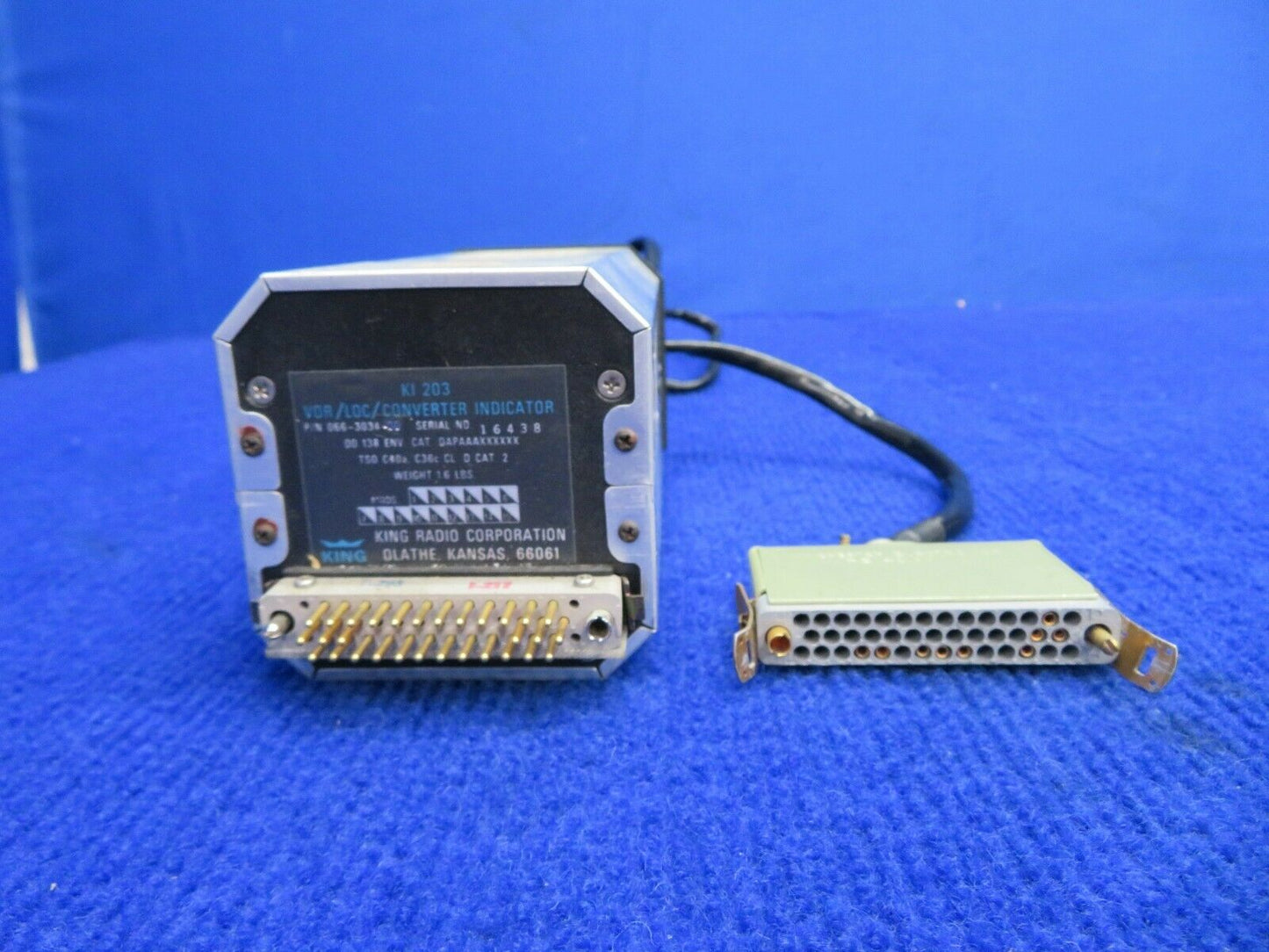 King KI 203 King Indicator P/N 066-3034-00 w/ Warranty (0422-414)
