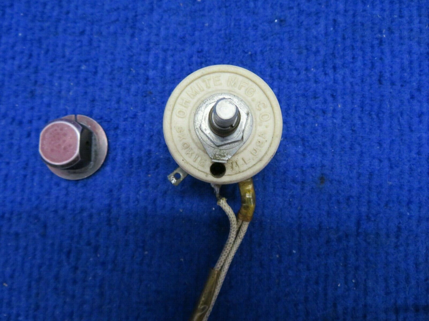 Cessna 310 Ohmite Rheostat Switch P/N H-75-F2-351 (0522-361)