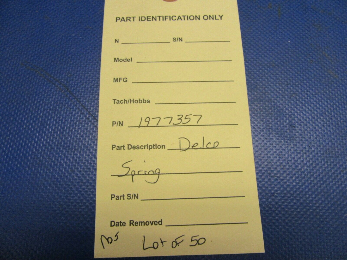Delco Springs P/N 1977357 LOT OF 50 NOS (0921-537)