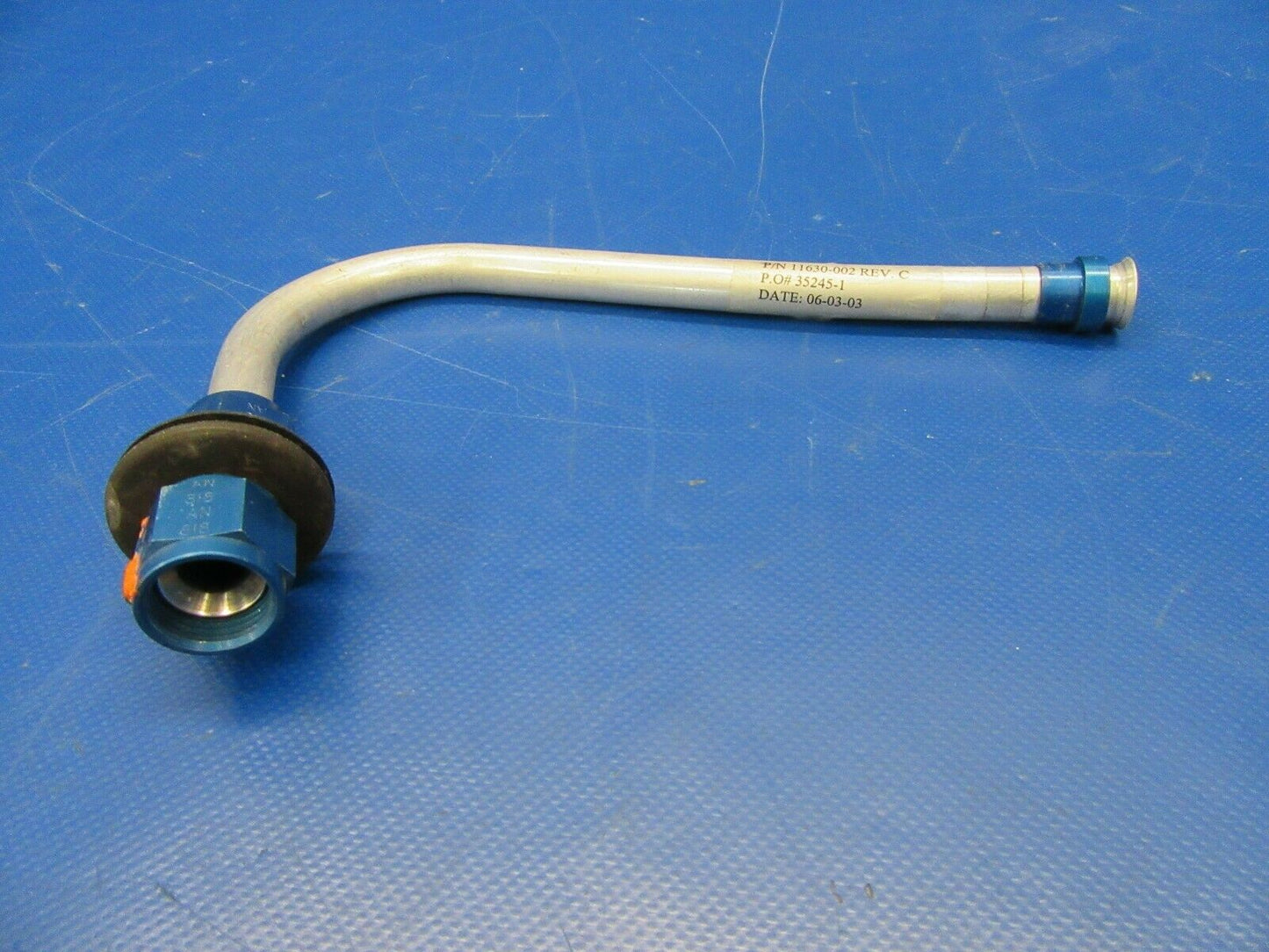 Cirrus SR22 Aluminum Fuel Line P/N 11630-002 (1019-414)
