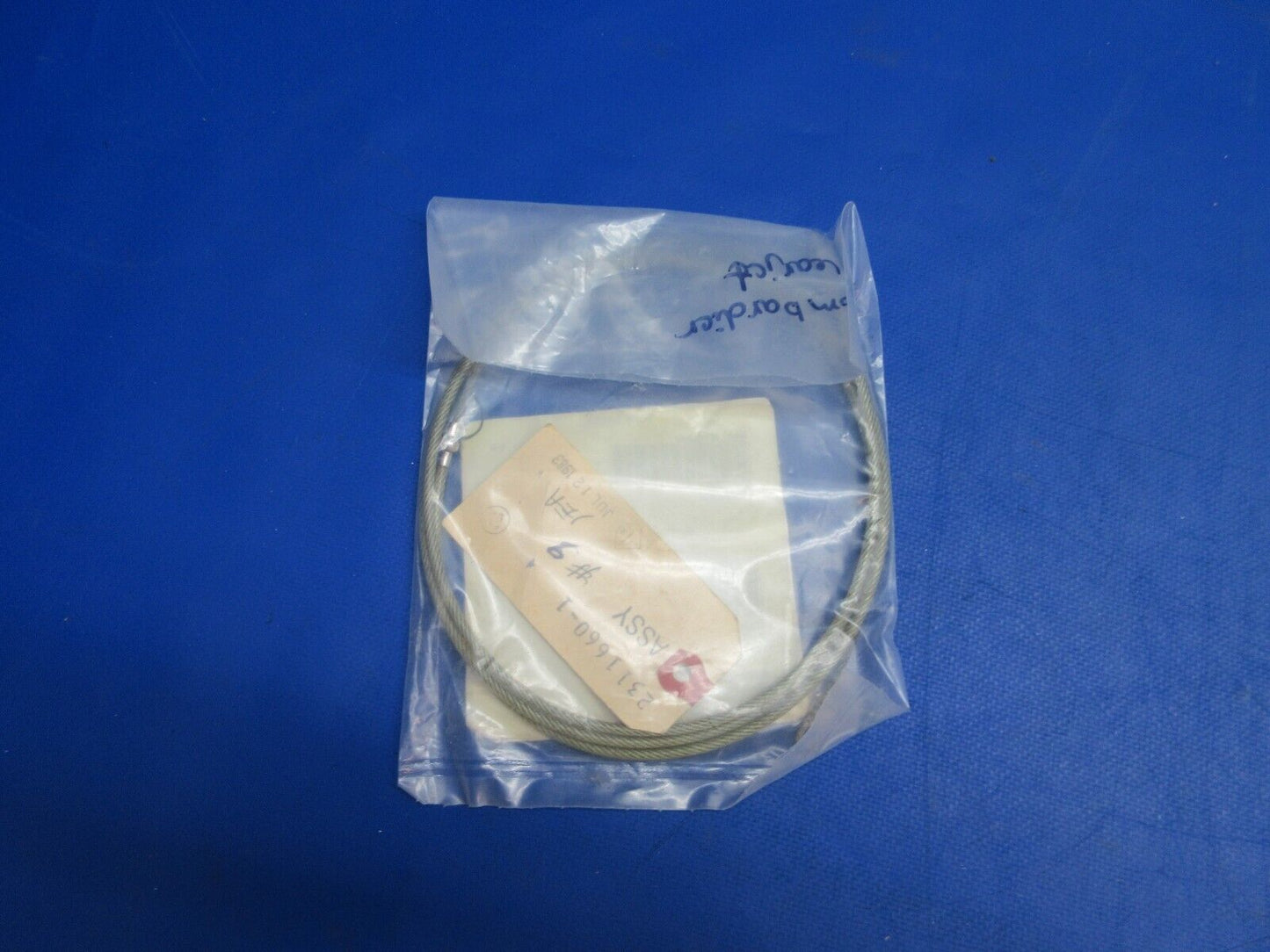 Bombardier Lear Jet Cable P/N 2311660-1 NOS (0923-924)