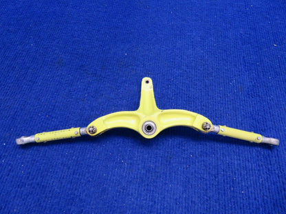 Beech 58 Baron Rudder Bellcrank Assy RH w Push Rods P/N 35-524138-2 (0322-562)