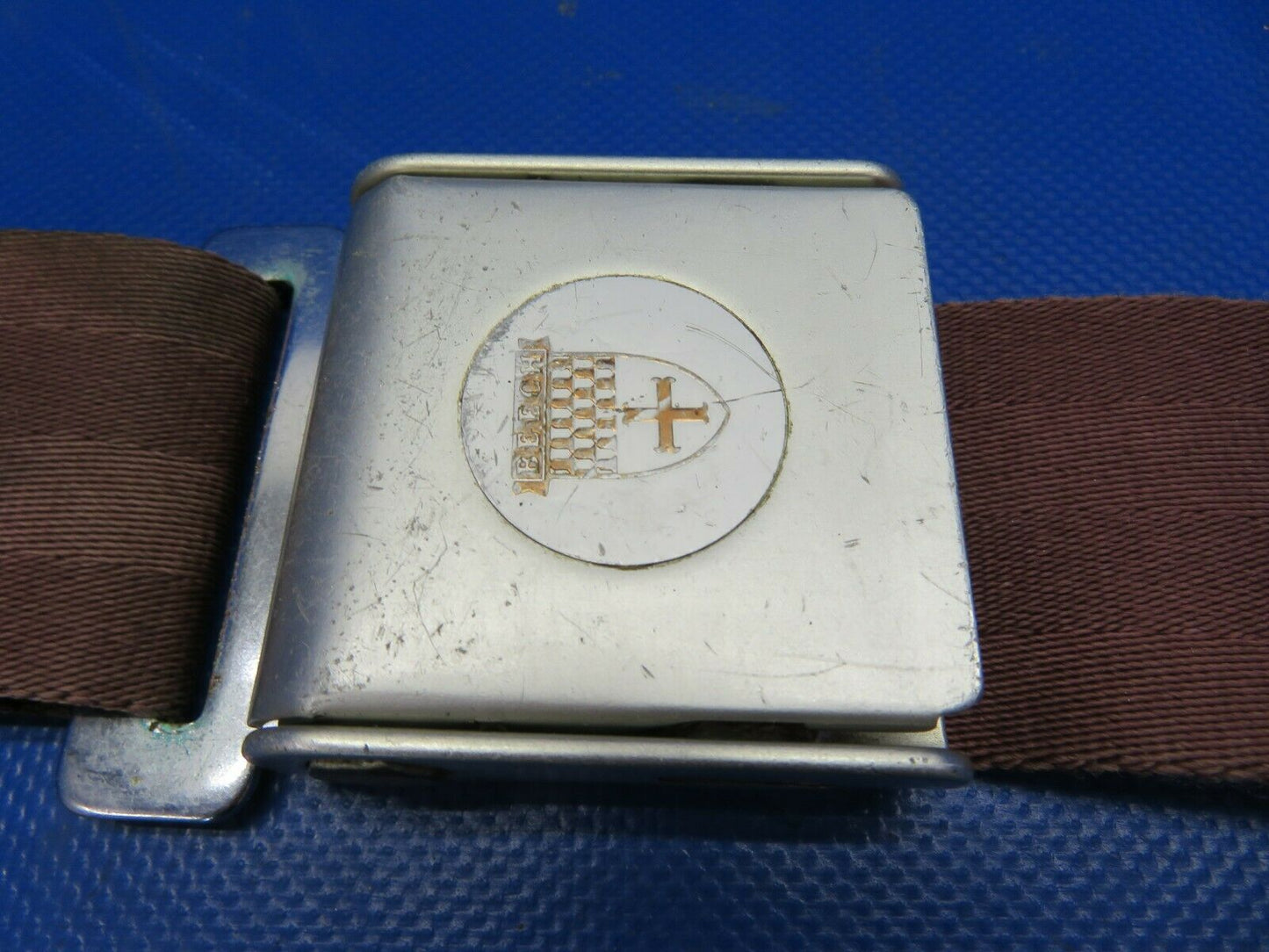 Beech 58 Baron Passenger Seat Belt Rear FWD Facing P/N 36-530021 (0521-710)