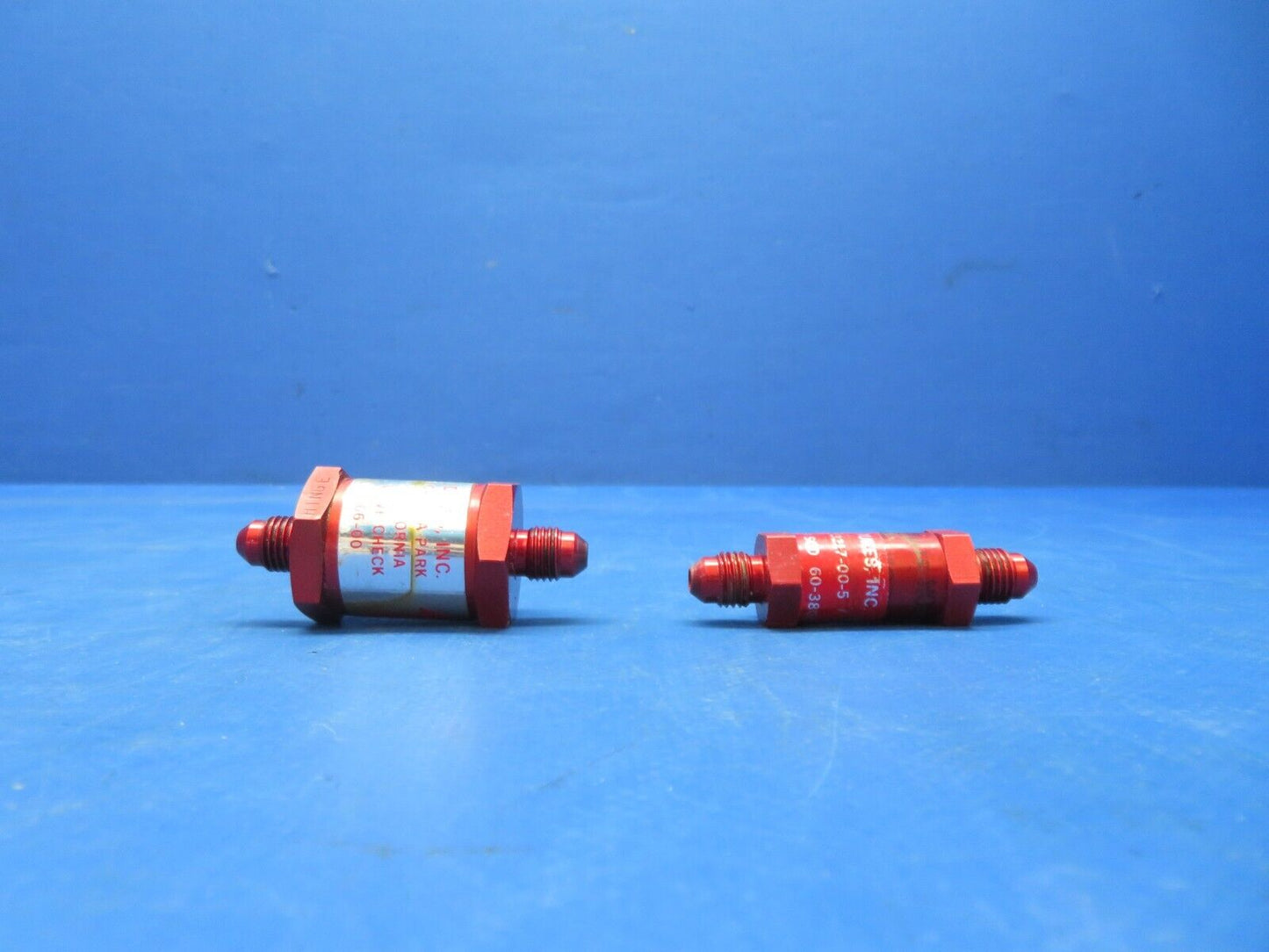 Beech 95-B55 Baron Dukes Check Valve P/N 3217-005 LOT OF 2 (0923-669)