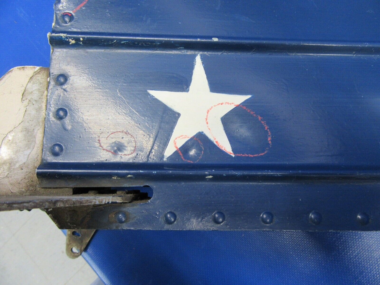 Luscombe 8A Rudder Assy P/N 58403-00 (0723-05)