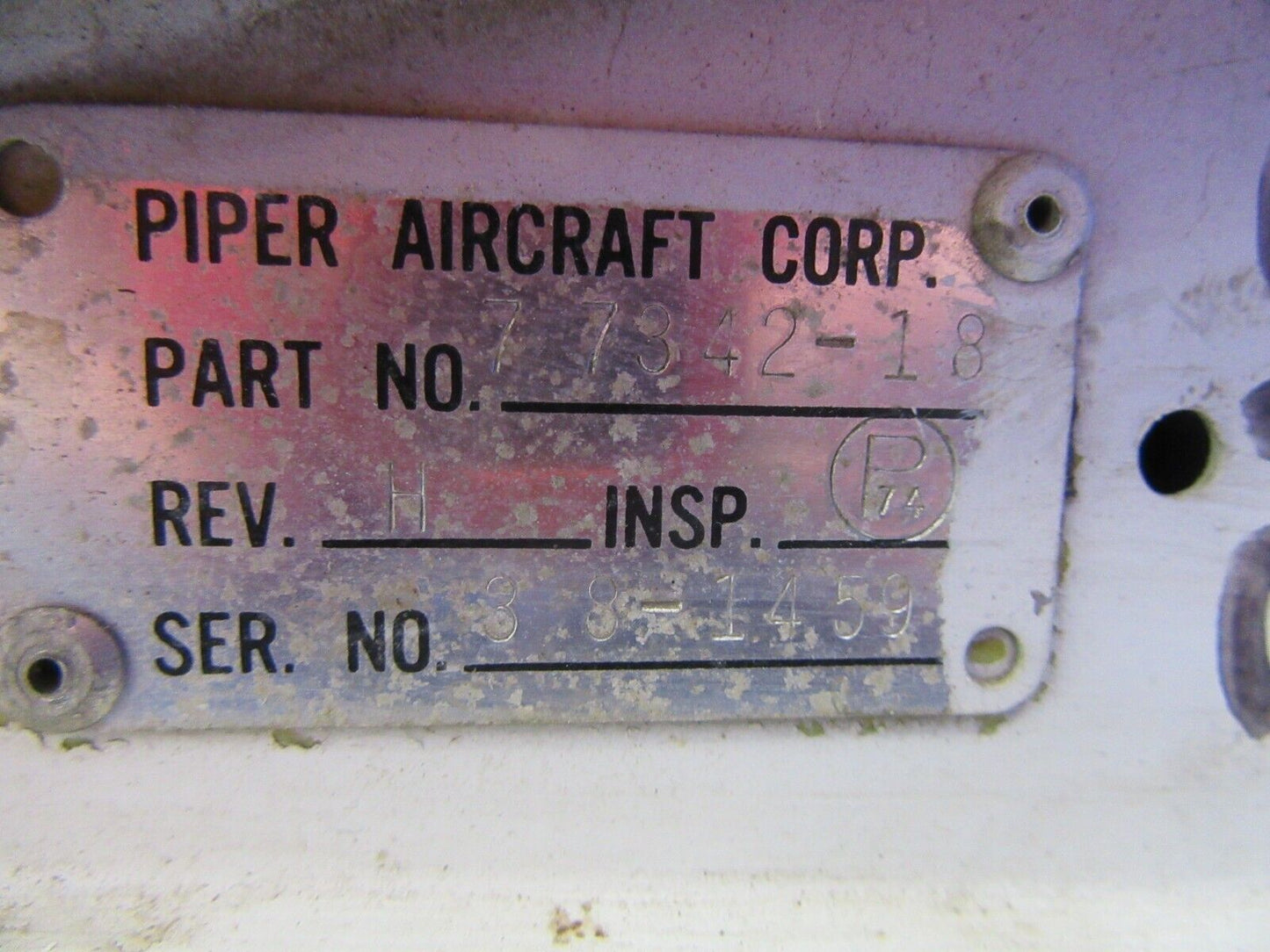 Piper PA-38-112 Tomahawk LH Aileron P/N 77342-18 (0623-15)