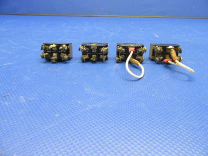 Beech Baron 95-B55 Toggle Switch P/N 380053-1, 380053-3 LOT OF 4 (1121-354)