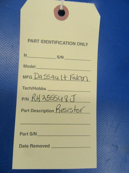 Dassault Falcon Resistor RH25SSU8J NOS (0519-50)