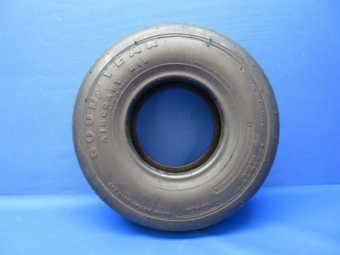 Goodyear Aircraft Rib Tire 10 Ply 19.5 x 6.75-8 P/N 196K08-9 (0523-648)