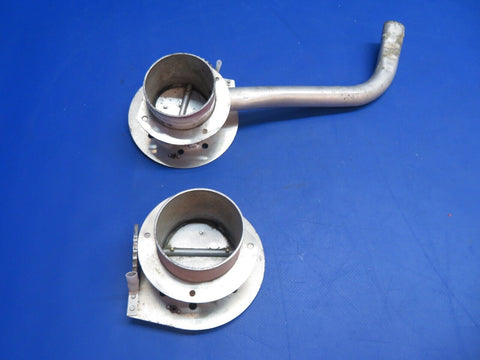 Piper PA-28-180 Cherokee Vent Assy FWD LH & RH P/N 68416-00 (0323-704)