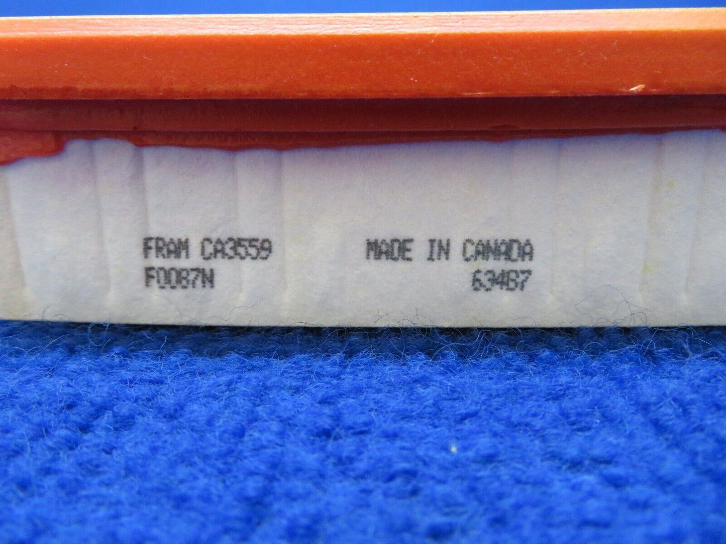 Allied Signal Fram Air Filter w/ 8130 P/N CA3559 (0622-943)