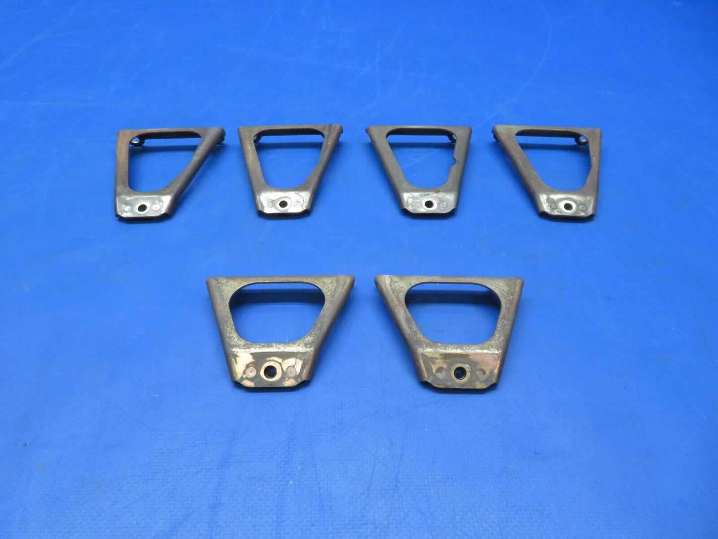 Lycoming TIO-540-U2A Oil Sump Baffle Support LW-13384 LW-13385 SET (0723-415)
