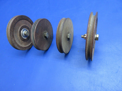 Aeronca Chief 11AC Ralmark Pulley Lot of 4 P/N MS24566-4B (0523-301)
