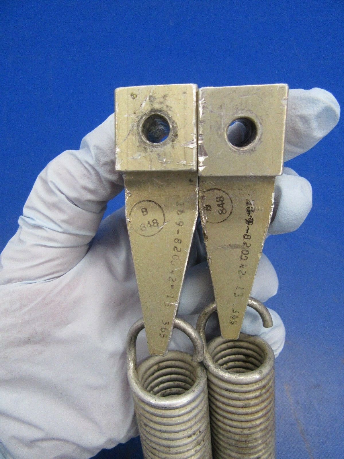 Beech B-24R Sierra Spring Block Nose Gear Actuators P/N 169-820042-13 (0718-42)