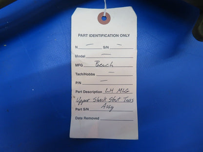 Beech LH Main Landing Gear Upper Shock Strut Truss Assembly (0922-729)