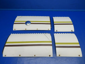 1957 Cessna 310 Cowl Doors P/N 0895000-2, 0895000-3 SET OF 4 (0620-336)