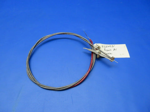 Cessna T210N / 210 Overhead Air Control Cable P/N 1210117-1 (1022-448)