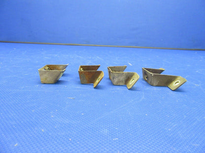 Beech F35 Cowl Fastener Bracket LH FWD CTR & AFT 35-910244 LOT OF 4 (1021-371)