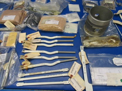 Kawasaki KH-4 (Bell 47) Helicopter NOS Parts Large Lot (0519-342)